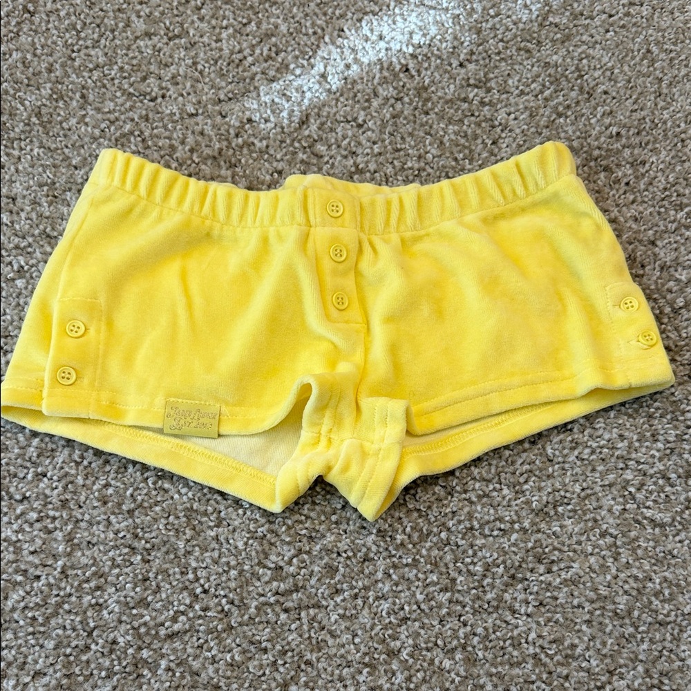 Jaded London Bright Yellow Shorts